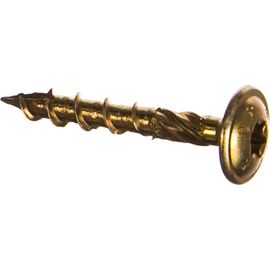 Универсальный саморез ГОСКРЕП конструкц. 6,0 x 40 желт., пресс шайба TX30 16 шт 14-0016740 