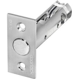 Дверная задвижка DOORLOCK DL160/8/67 SN матовый никель, бэксет 67мм, шпиндель 8x8мм 75333 