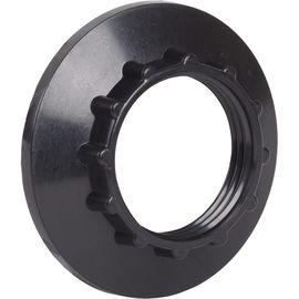 Абажурное кольцо IEK КП14-К01, пластик, Е14, черный, индивидуальный пакет EKP20-02-02-K02 