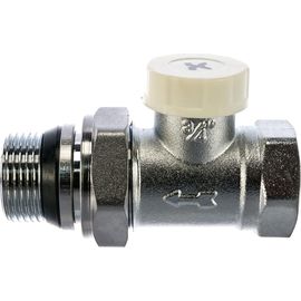 Радиаторный запорный прямой клапан IVANCI со стопорным кольцом 3/4 IVC.103002.N.04:483 