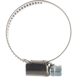 Червячный хомут JTC 25-40мм, нержавеющая сталь, ширина ленты 9мм ZN40 