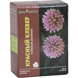 Семена GREEN MEADOW Клевер красный 0.5 кг 4607160330495 