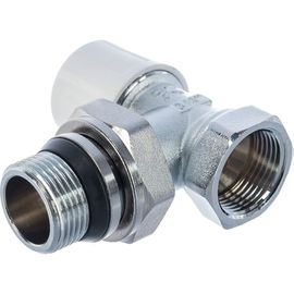 Клапан радиаторный термостатический IVANCI со стопорным кольцом, угловой 3/4" IVC.103006.N.04 