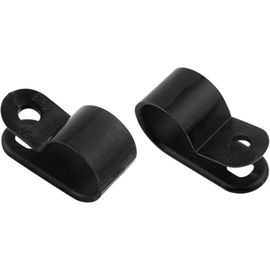 Кабельная скоба под винт REXANT 5 мм, черная, 50 шт. 07-4405-1 