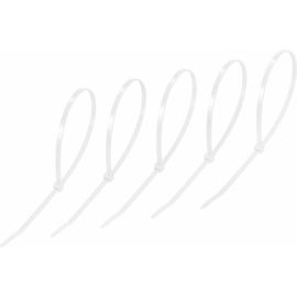 Хомут REXANT nylon 300x5.0 мм 25 шт белый 07-0300-25 