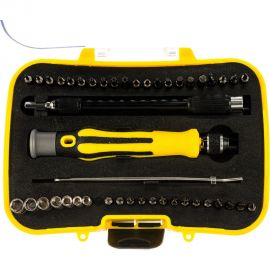 Наборная отвертка для точечных работ REXANT 45 предметов 12-4706 