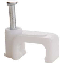 Скоба для кабеля, плоская Б 5мм, 50шт - пакет Tech-Krep 103655 