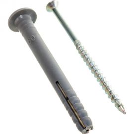 Дюбель-гвоздь 6х60 гриб, полипропилен 40шт - коробка Tech-Krep 112711 