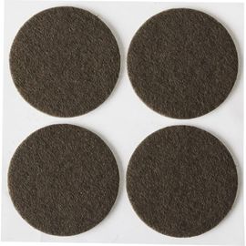 Самоклеящиеся накладки на мебельные ножки Stayer COMFORT фетровые, коричневые, круглые - диаметр 28 мм, 8 шт 40910-28 