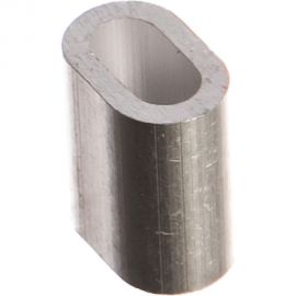 Зажим троса ЗУБР DIN 3093 алюминиевый, 4мм, 2 шт, 304476-04 