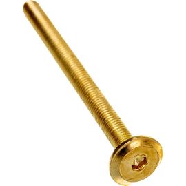 Мебельный винт ЕВРОПАРТНЕР с пл. гол. латунир. М6х80, 16 шт. 6 1803 2 