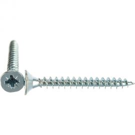 Универсальный шуруп с потайной головкой ЕВРОПАРТНЕР Zn 4,5х40 40шт. 14 1137 7 