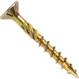 Конструкционный шуруп ЕВРОПАРТНЕР для дерева с фрезой потай ж/п Torx 15, 3.5х30 25шт T2 0638 1 