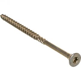 Конструкционный шуруп для дерева с фрезой ЕВРОПАРТНЕР потай, ж/п Torx 25 5.0х90, 10 шт. 15 0095 2 