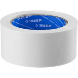 Армированная лента Зубр ПРОФЕССИОНАЛ влагостойкая, 48мм х 25м, белая 12092-50-25 