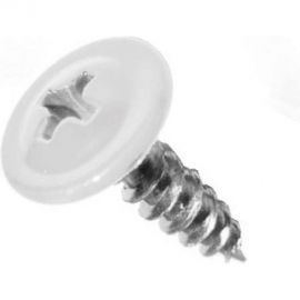 Саморезы с пресс-шайбой Госкреп 4.2х16 мм, белые, RAL9003, 35 шт. 1-0017290 