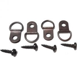 Петля-подвес ЕВРОПАРТНЕР D-кольцо для картины, фоторамки, бронза 4 шт. 16 0321 1 