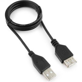 Кабель-удлинитель Гарнизон USB 2.0 AM/AF, 1м, пакет GCC-USB2-AMAF-1M 