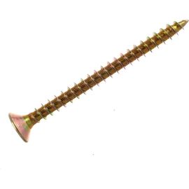 Шуруп Качественный КРЕПЕЖ желтый цинк 6.0x70, 40 шт. 0300525 КЧ 