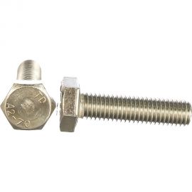 Болт с шестигранной головкой, с полной резьбой ЕВРОПАРТНЕР DIN 933 нержав. сталь, 10х40 мм, 2 шт. G2 1040 1 