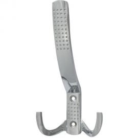 Крючок-вешалка НОРА-М №11 3-х рож. хром 14327 