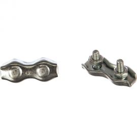 Зажим-соединитель троса Саморезик DUPLEX плоский D2 мм ZD-D2-1 