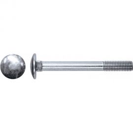 Мебельный болт КРЕП-КОМП цинк DIN603 6х100 пр.5,8 60шт бм6100ф 