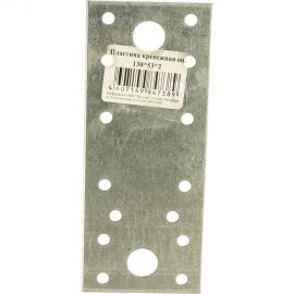 Крепежная пластина КРЕПКО-НАКРЕПКО 130x53 47389 