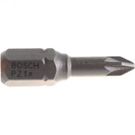 Бита Pz1 3 шт. (25 мм; Extra Hart, хвостовик шестигранный 1/4) Bosch 2607001554 