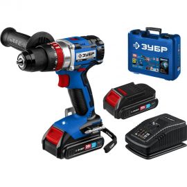 Бесщеточная ударная дрель-шуруповерт ЗУБР Профессионал DBS-201-22 