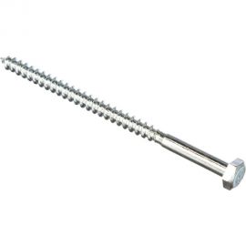 Сантехнический болт DIN 571 оцинкованный 6х100, 30шт - коробка Tech-Krep 126552 