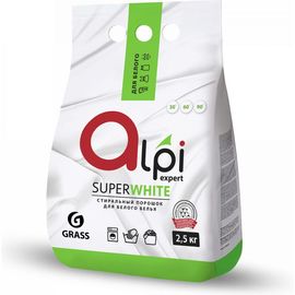 Стиральный порошок Grass Alpi Expert для белого белья 2,5 кг 125399 