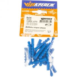 Дюбель ежик VIPКрепеж 6х35 19 шт 13406 VIPS 