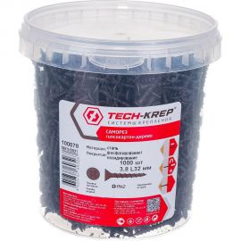Саморез Tech-Krep ШСГД 3,8х32 1000 шт, ведро 100078 