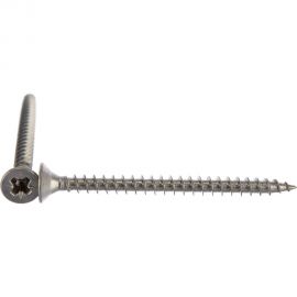Универсальный шуруп с потайной головкой Tech-Krep 4х50 нерж.ст. А2 6шт 141808 