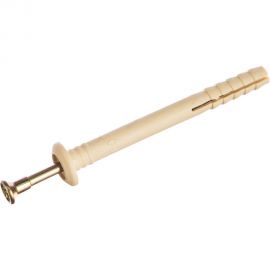 Дюбель-гвоздь 6х60 гриб, нейлон 300шт - ведро Tech-Krep 102110 