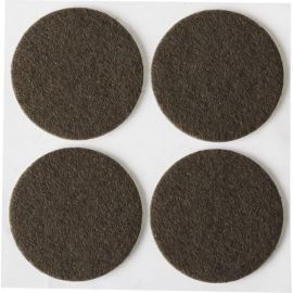 Самоклеящиеся накладки на мебельные ножки Stayer COMFORT фетровые, коричневые, круглые - диаметр 35 мм, 4 шт 40910-35 