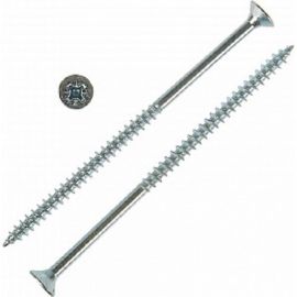 Универсальный саморез Tech-Krep 100х5,0 мм 100 шт оцинкованный, коробка с окном 102205 