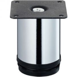 Ножка Tech-Krep D50х80 круглая, регул, хром - накл. 151300 