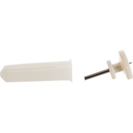 Настенный крюк-точка для картин ЕВРОПАРТНЕР 16мм, пластик 4 шт. 16 0374 1 