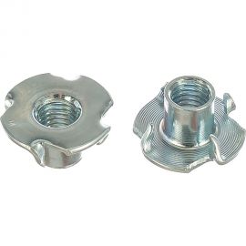 Мебельная врезная гайка Метизный двор M8x11 DIN 1624, 100 шт. 4607159067876 