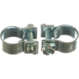 Металлические хомуты СИБРТЕХ, MINI 10-12мм, ширина 9мм, винтовой, W1, 2шт 47503 