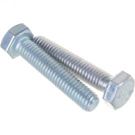 Болт Стройметиз полная резьба DIN933 М6х30, класс прочности 5.8, цинк 100 шт. 3011248 