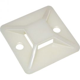 Самоклеящаяся площадка под хомут IEK 20x20 уп.100 шт. ИЭК UHP30-20-100 