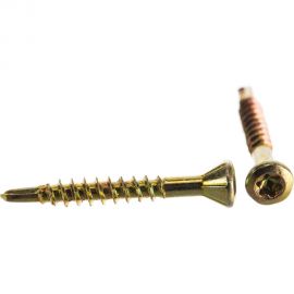 Шуруп для полов и паркета Rusconnect CFB 0325 3,2х25 500 шт. Желтый цинк 380325 