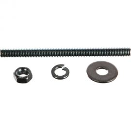 Шпилька DIN976 М8x100 ЕВРОПАРТНЕР в комплекте гайки DIN934 шайбы DIN 9021 и DIN127 2 шт. 12 0611 2 