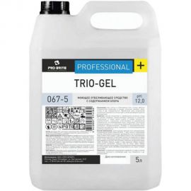 Моющее средство с отбеливающим эффектом PRO-BRITE TRIO-GEL 5л, концентрат 067-5 605247 