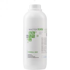 Средство для очистки поверхностей МАСТЕРХИМ CONSUL DEZ с дезинфицирующим и отбеливающим эффектом концентрат 1 кг 049КП1 