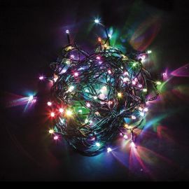 Линейная гирлянда FERON CL44 200 LED мульти, с эффектом стробов, 20м+1.5м черный шнур, IP65 32978 