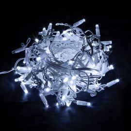 Новогодняя гирлянда Eurosvet Бахрома 100-101 белый a044046 